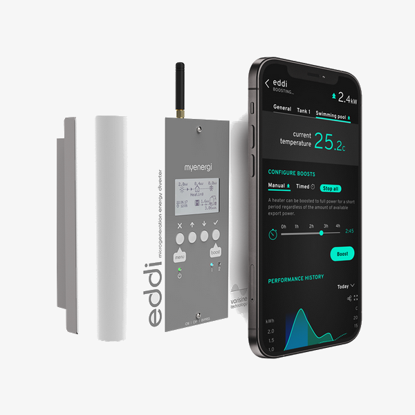 Myenergi eddi Single Phase Power Diverter | Solar & Excess Energy Diverter