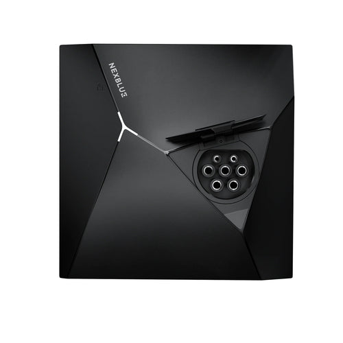 NexBlue Edge 2 22kW EV charger with Type 2 socket in Space Black - view 2