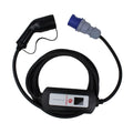 Loady 7.4kW portable EV charger with single-phase CEE plug