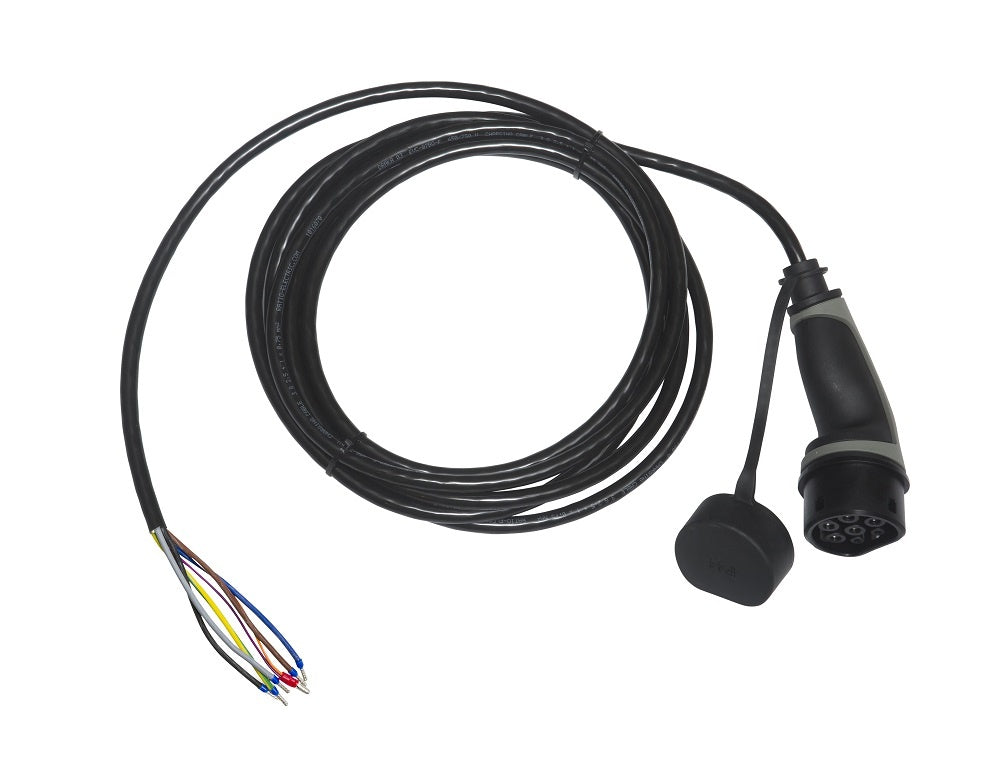 Ratio E-line Type 2 open-end replacement charging cable 22kW - view 2