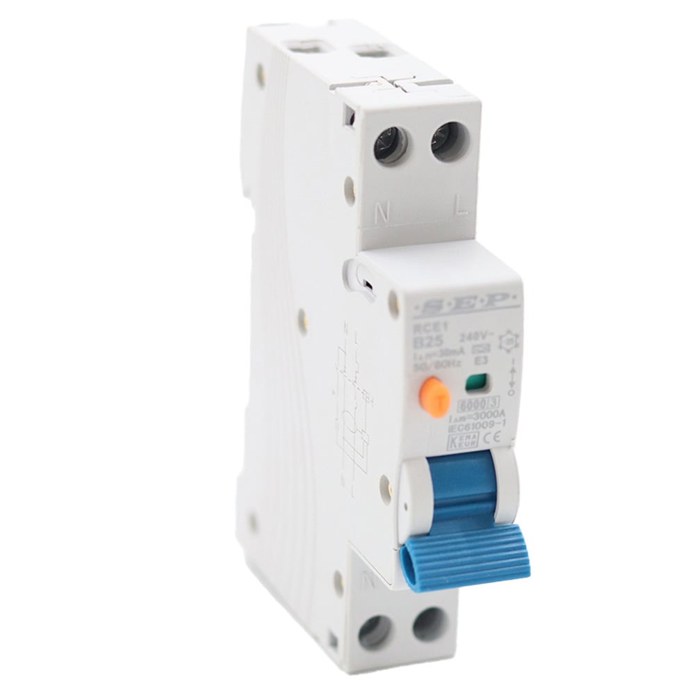 SEP single-phase 25A RCBO