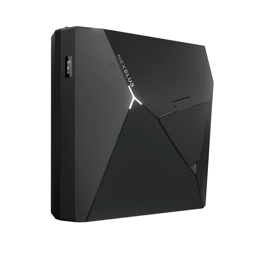 NexBlue Edge Max 22kW EV charger with MID meter and OLED display - view 3