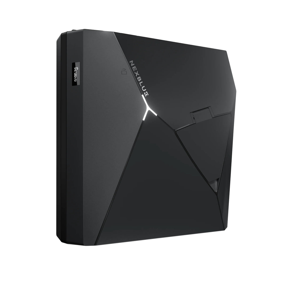 NexBlue Edge Max 22kW EV charger with MID meter and OLED display - view 3