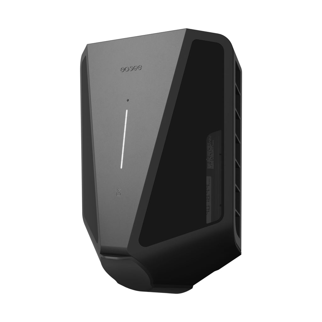 Easee Charge Pro 22kW EV charger with Type 2 socket in black - view 3