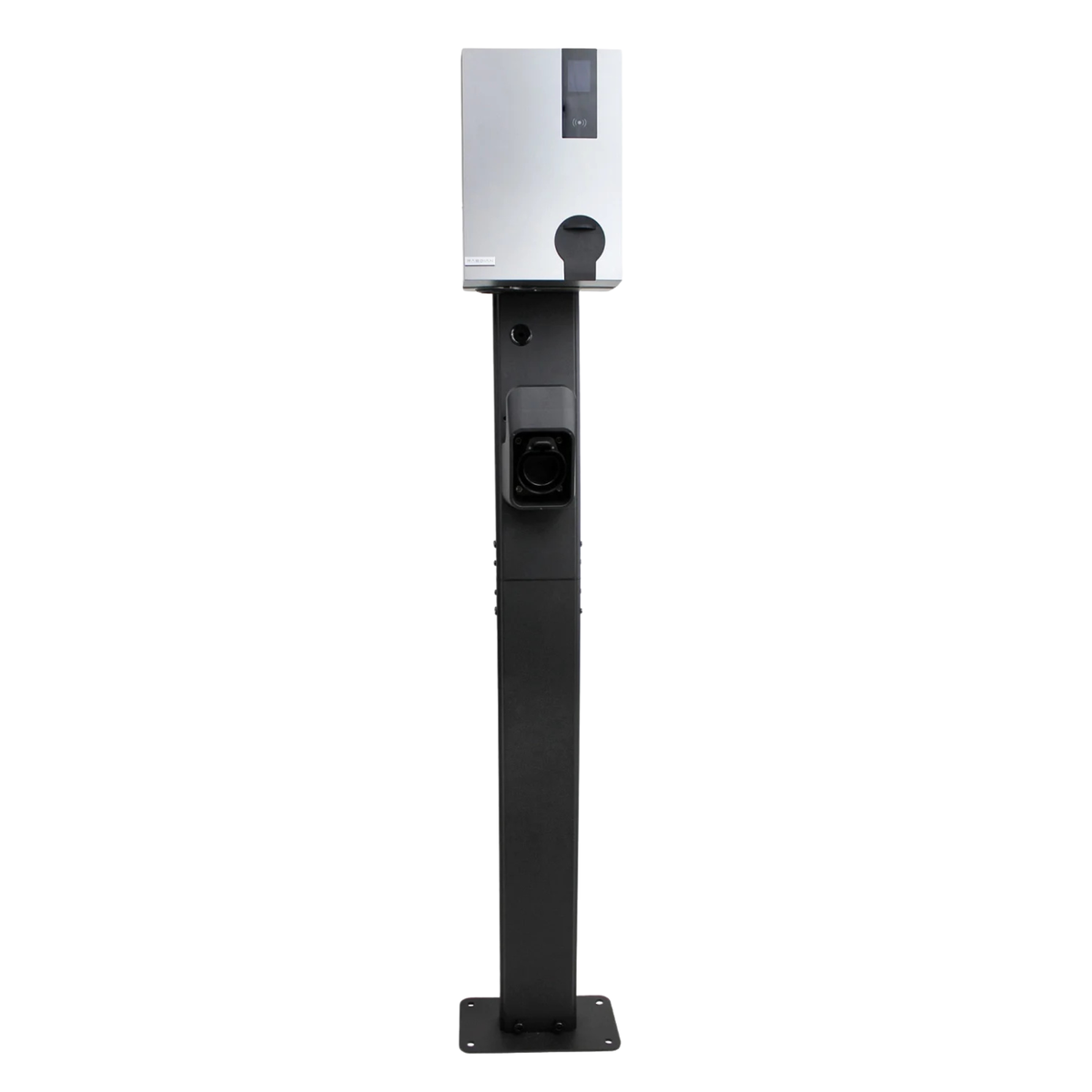 Loady matt black mounting pole for Raedian