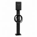 Loady matt black mounting pole for Enphase IQ2