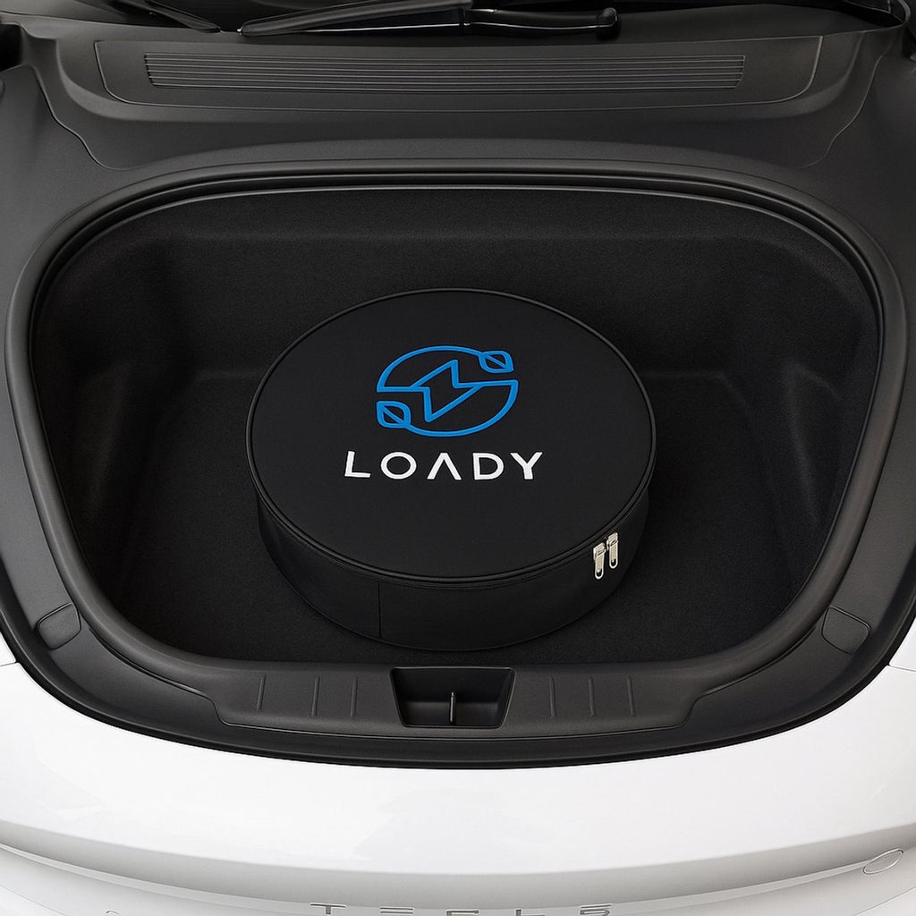 Loady round storage bag for EV charging cables - view 3