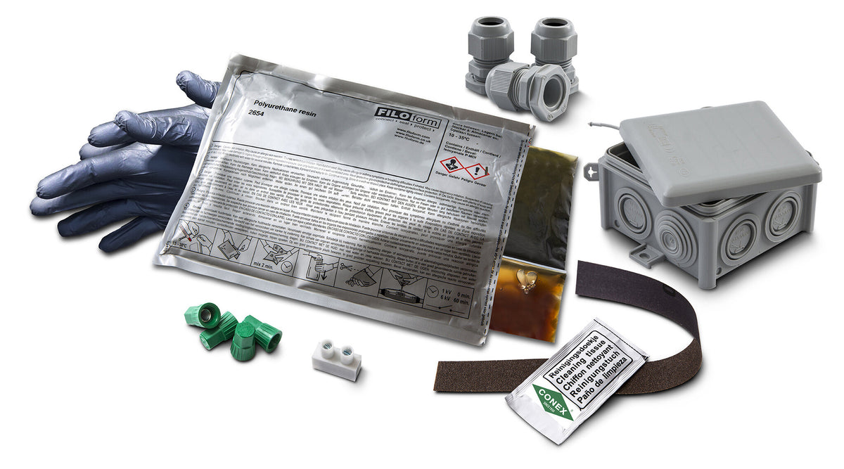Conex universal cast resin cable joint kit