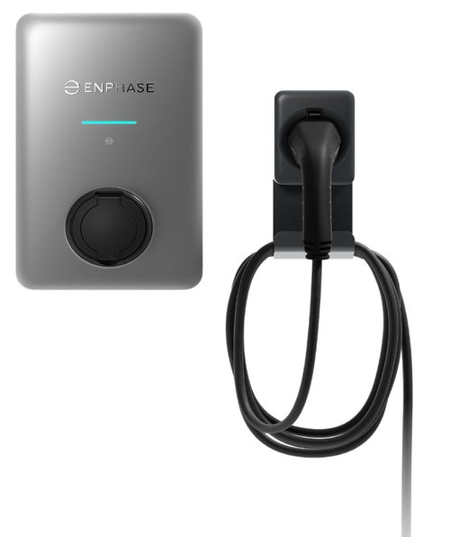 Enphase IQ EV Charger 2 22kW with Type 2 socket in black - view 2