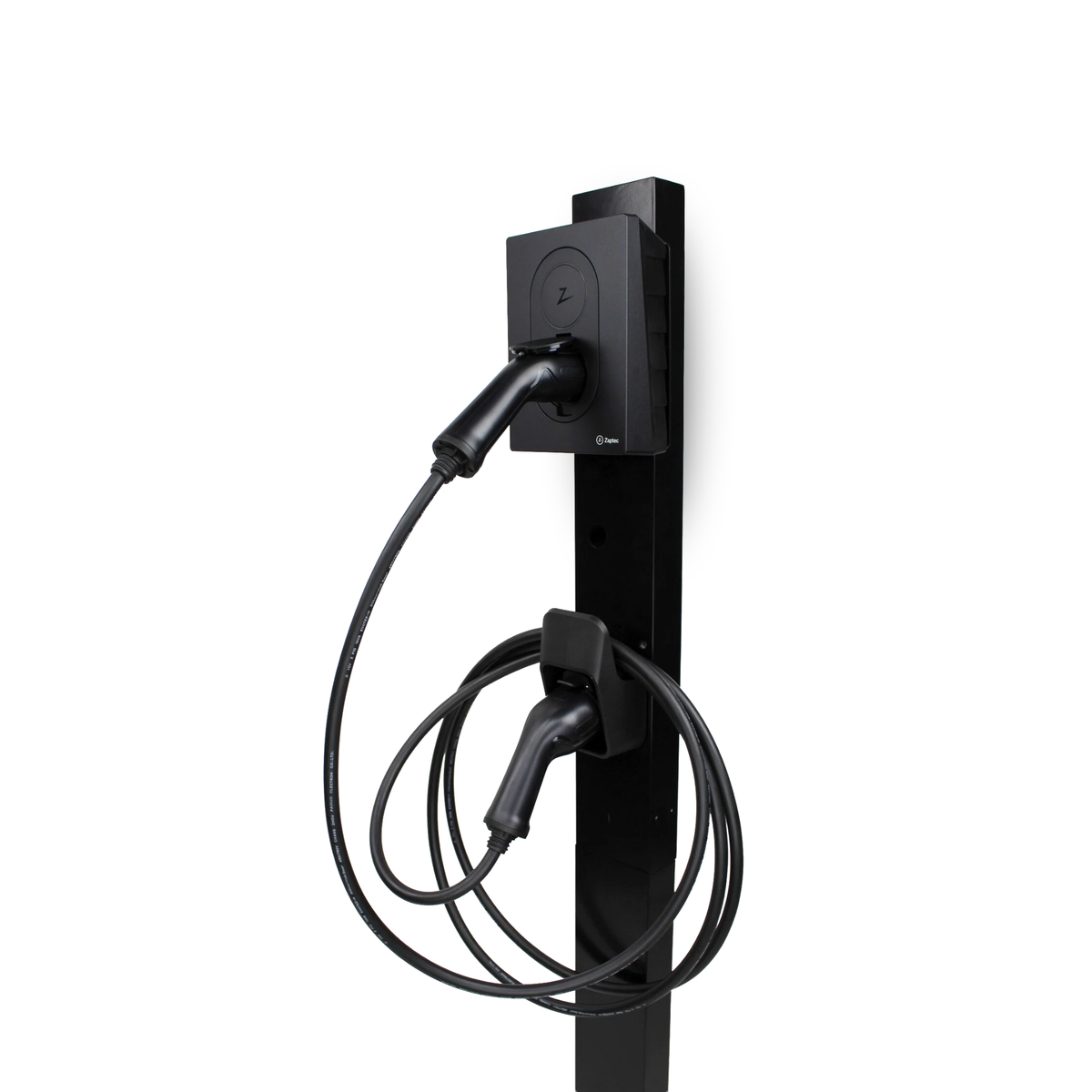 Loady matt black mounting pole for Zaptec Go & Go 2 - view 3
