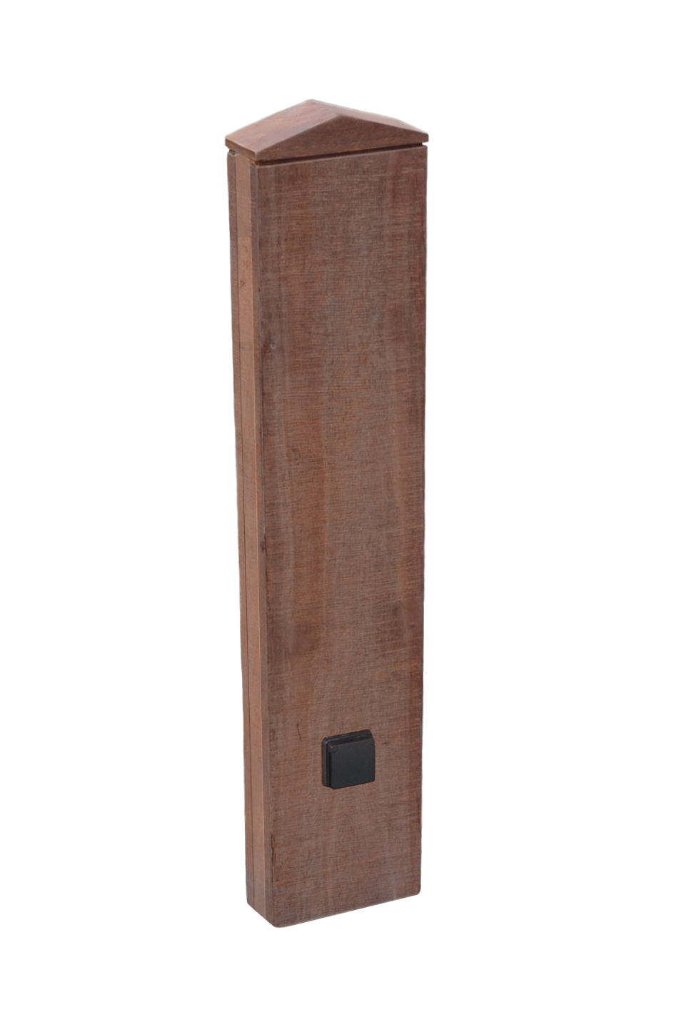 ChargeXpert Azobe hardwood charger pole with wall socket - view 3