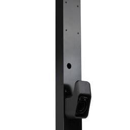 Loady matt black mounting pole for Loady Pulse