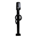 Loady matt black mounting pole for EVBox Elvi