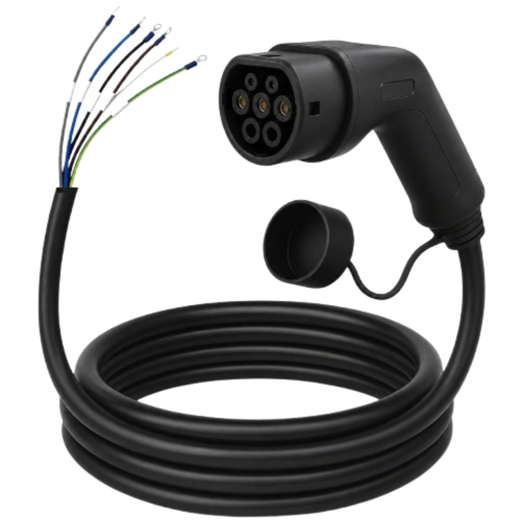 Loady Type 2 open-end replacement charging cable 22kW