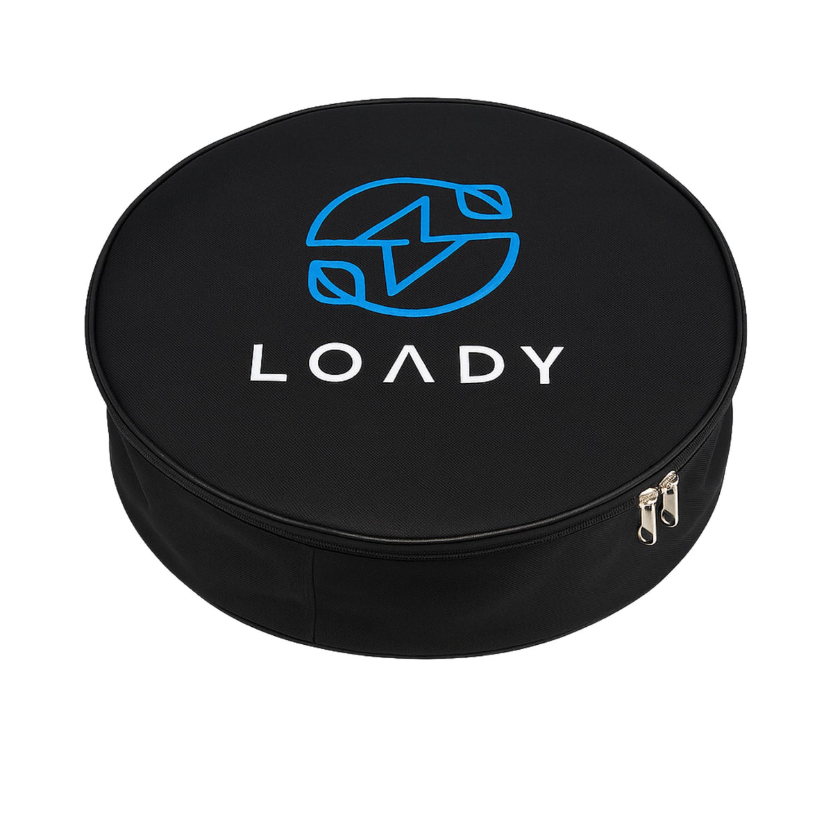 Loady round storage bag for EV charging cables
