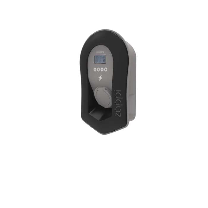 myenergi Zappi V2.1 22kW 3-phase 32A Type 2 EV charger in black - buy tethered home charging point