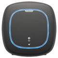 Wallbox Pulsar Pro 22kW Type 2 EV charger front view in dark grey with blue LED ring around central touchpad, PRO badge and connector icons