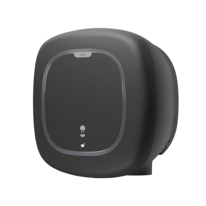 Wallbox Pulsar Pro 22kW EV charger right angle view - buy sleek home EV charging point