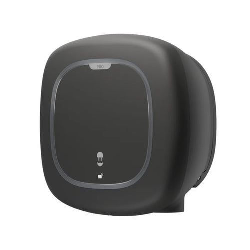 Wallbox Pulsar Pro 22kW EV charger right angle view - buy sleek home EV charging point