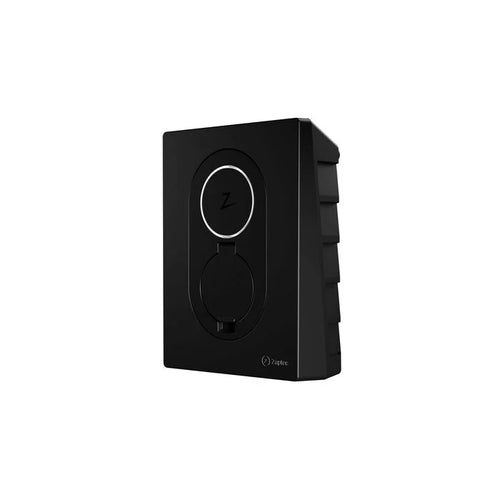 Zaptec Go 2 22kW 3-phase 32A Type 2 socket EV charger side angle view - buy compact home charging point