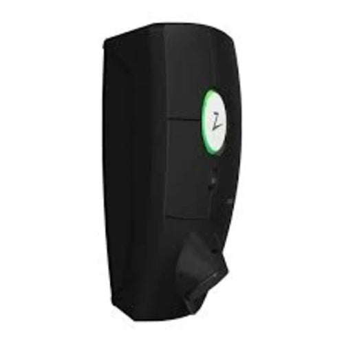 Zaptec Pro 22kW EV charger with illuminated Z logo and backplate - buy V2G bi-directional Type 2 charger